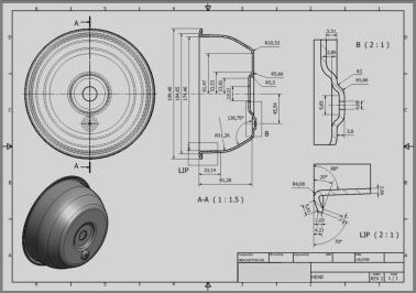 2D drafting, 3D Drafting, 3D Modeling, Engineering Drawings, Machine Drawings